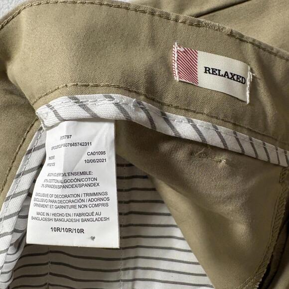 Workwear Relaxed Khaki Pants Dickies Tag 10R Fits Like 33X31 Beige Straight - Picture 5 of 9